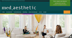 Desktop Screenshot of medaesthetic.de